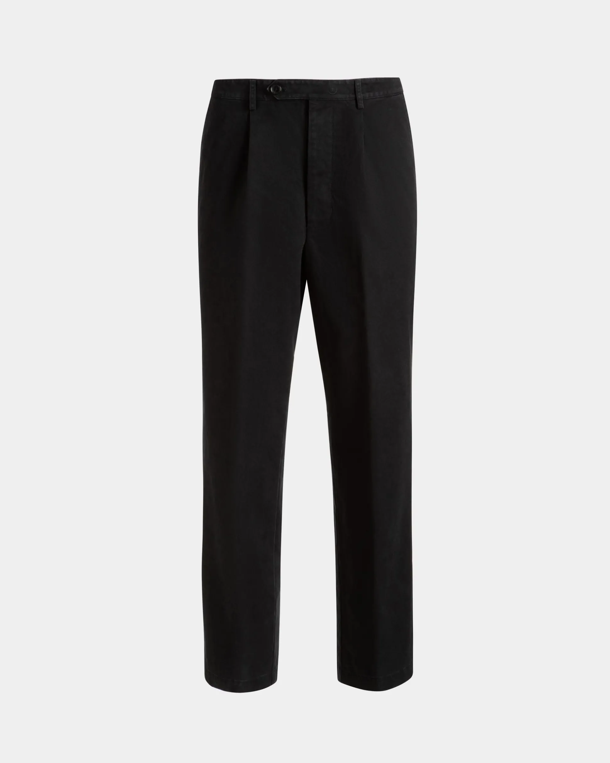 Pants in Black Cotton