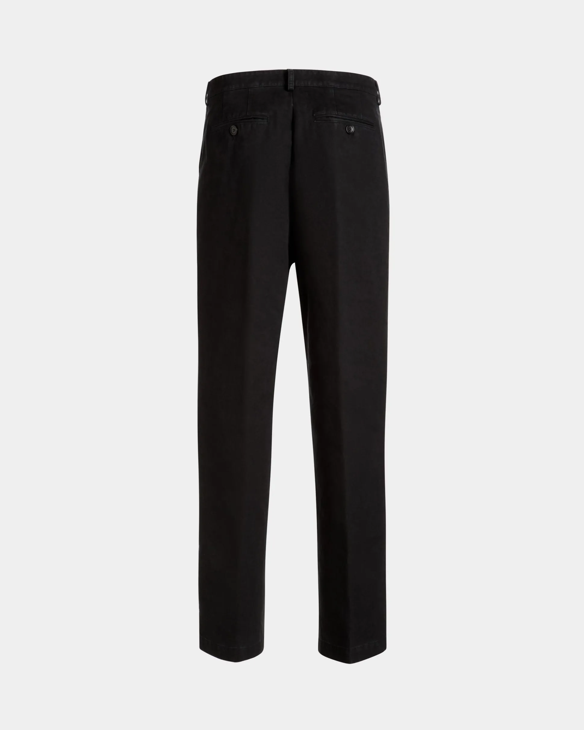 Pants in Black Cotton