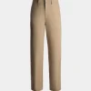 Pants in Camel Cotton
