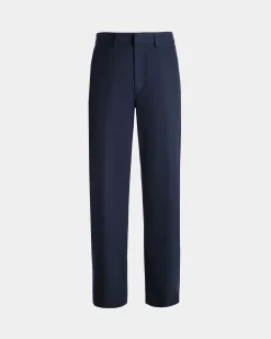 Pants in Dark Blue Cotton