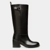 Peggy Boot In Black Leather