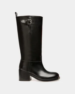 Peggy Boot In Black Leather