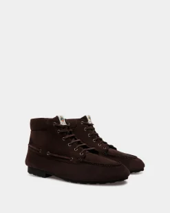 Plume Bootie In Ebano Suede