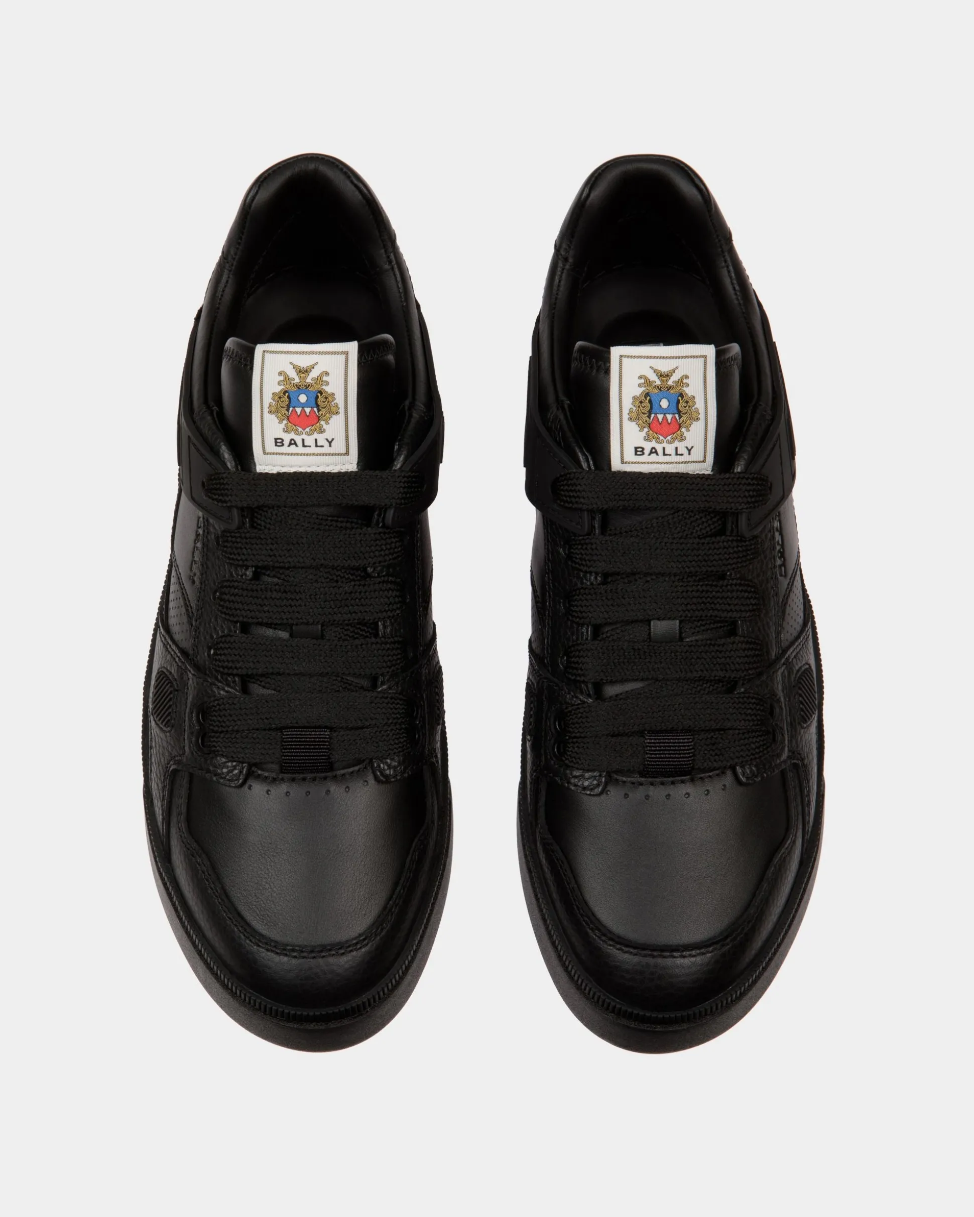 Raise Sneaker in Black Leather