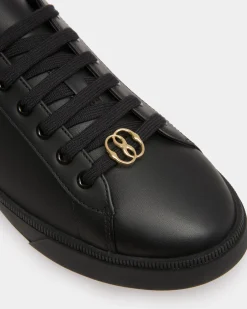 Raise Sneakers In Black Leather
