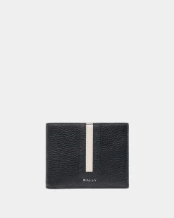Ribbon Wallet In Midnight Leather