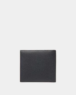 Ribbon Wallet In Midnight Leather