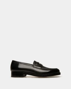 Schoenen Loafer In Black Leather