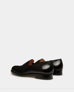 Schoenen Loafer In Black Leather