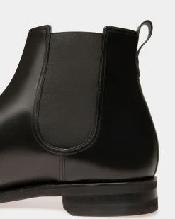 Scribe Novo Booties In Black Leather