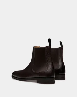 Scribe Un Bootie In Ebano Deer Leather