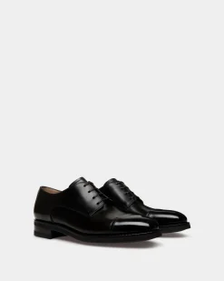 Scribe Un Derby In Black Leather