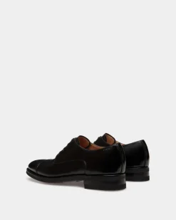 Scribe Un Derby In Black Leather