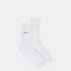 Socks In White Cotton
