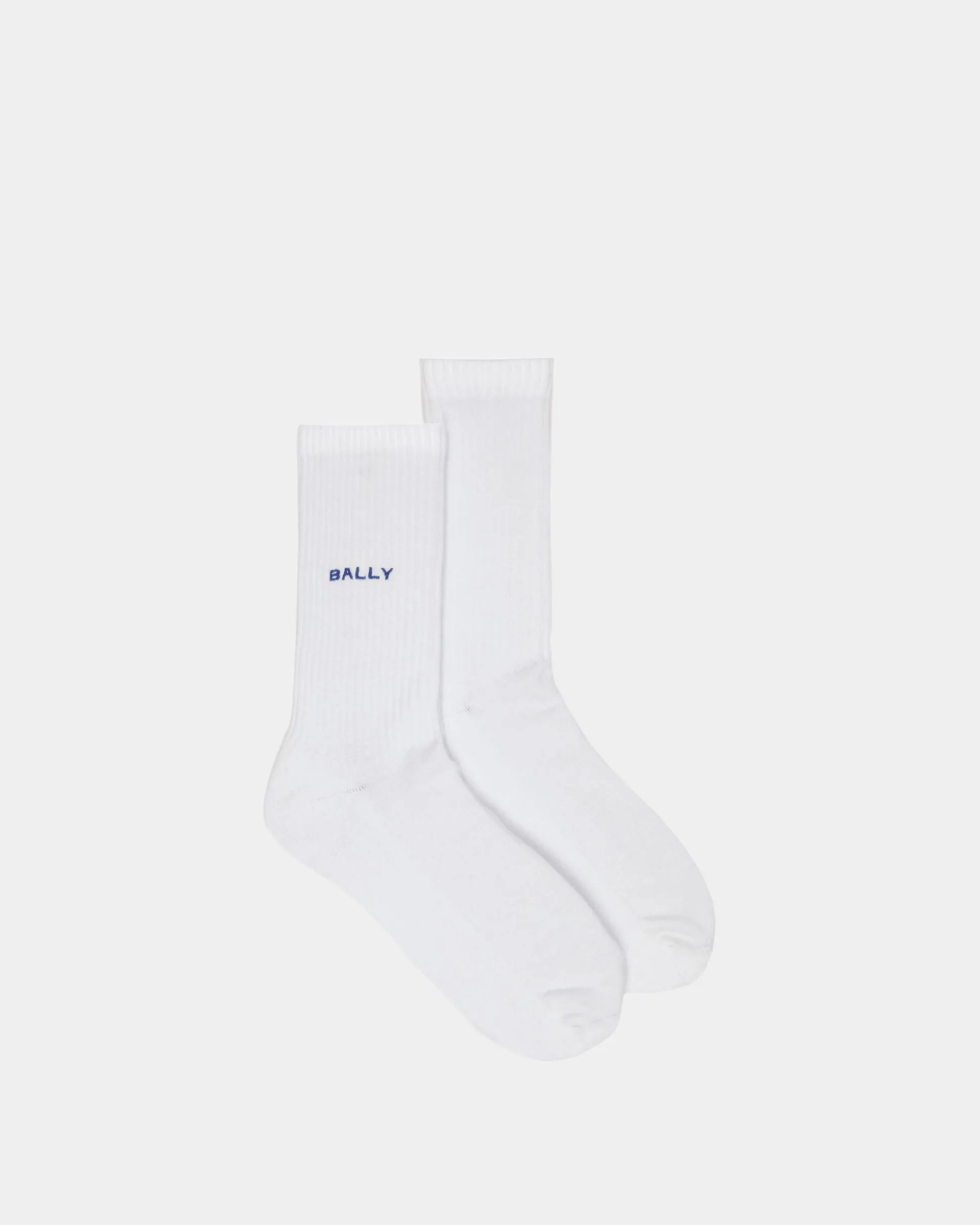 Socks In White Cotton