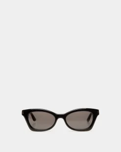 Sue Sunglasses In Black Acetate