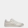 Tennis Sneaker In White Leather