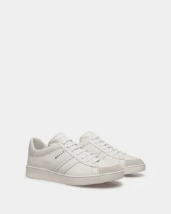 Tennis Sneaker In White Leather