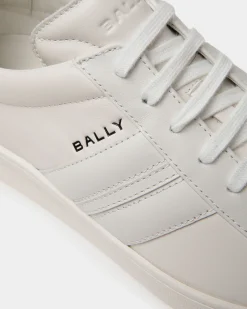 Tennis Sneaker In White Leather