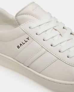 Tennis Sneaker In White Leather