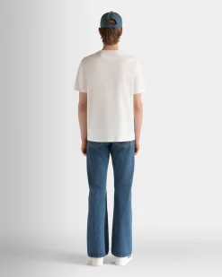 T-Shirt in White Cotton