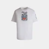 T-Shirt With Bally Crest In White Cotton