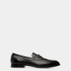 Webb Leather Loafers In Black