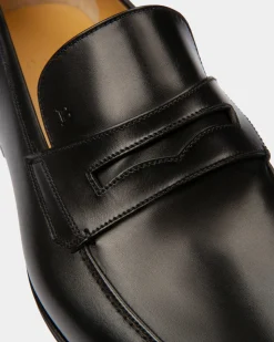 Webb Leather Loafers In Black